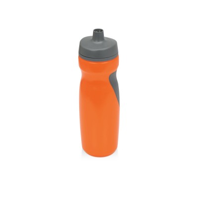 Купить Спортивная бутылка Flex 709 мл, оранжевый/серый с нанесением логотипа