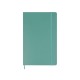 Купить Записная книжка Moleskine Classic Soft (в линейку), Large (13х21см), морская волна с нанесением логотипа
