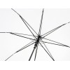 Купить 23-дюймовый автоматический зонт Alina из переработанного ПЭТ-пластика, белый с нанесением логотипа