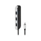 Купить Хаб USB Rombica Type-C Chronos Black с нанесением логотипа