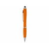 Купить Ручка-стилус шариковая Nash, оранжевый с нанесением логотипа