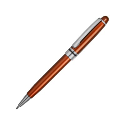 Купить Ручка шариковая Ливорно оранжевый металлик с нанесением логотипа