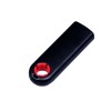 Купить USB-флешка промо на 8 Гб прямоугольной формы, выдвижной механизм, красный с нанесением логотипа