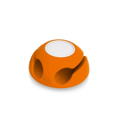 Купить Подставка для кабеля Clippi, оранжевый с нанесением логотипа