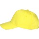 Купить Бейсболка Мемфис 230 5-панельная, yellow с нанесением логотипа