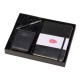 Купить Подарочный набор Fabrizio Small, черный с нанесением логотипа
