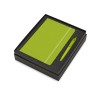 Купить Подарочный набор Vision Pro soft-touch с ручкой и блокнотом А5, зеленый с нанесением логотипа
