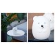Купить Rombica LED Bear, белый с нанесением логотипа