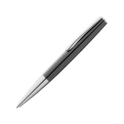 Купить Ручка шариковая металлическая ELEGANCE, черный/серебристый с нанесением