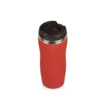 Термокружка Double wall mug C1, soft touch, 350 мл, красный (Р)