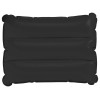 Купить Надувная подушка Wave, черный с нанесением логотипа