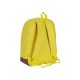 Купить Рюкзак Shammy с эко-замшей для ноутбука 15, желтый с нанесением логотипа