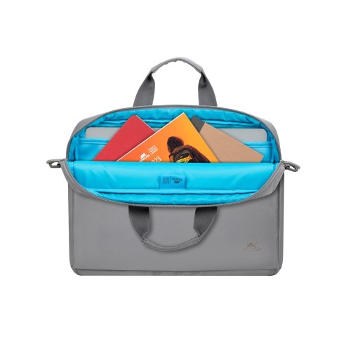 Купить RIVACASE 8234 light grey сумка для ноутбука 13,3-14 / 6 с нанесением логотипа