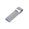 Купить USB 2.0-флешка на 128 Гб с мини чипом, компактный дизайн, боковое отверстие для цепочки с нанесением логотипа