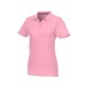 Купить Женское поло Helios с коротким рукавом, light pink с нанесением логотипа