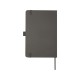 Купить Блокнот Honua форматом A5 из переработанной бумаги с обложкой из переработанного ПЭТ, сумеречный серый с нанесением логотипа