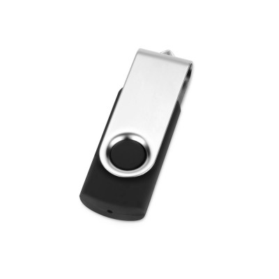Купить Флеш-карта USB 2.0 32 Gb Квебек, черный с нанесением