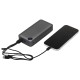 Купить Внешний аккумулятор Mild Pro c быстрой зарядкой QC/PD, 20 000 mAh, серый с нанесением логотипа
