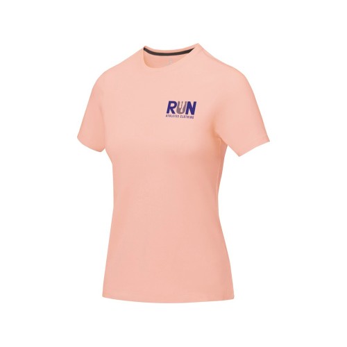 Купить Nanaimo женская футболка с коротким рукавом, pale blush pink с нанесением логотипа