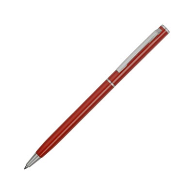 Купить Ручка металлическая шариковая Атриум, красный с нанесением