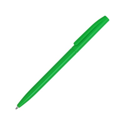 Купить Ручка пластиковая шариковая Reedy, зеленый с нанесением логотипа