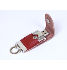 USB-флешка на 32 Гб в виде брелка, коричневый