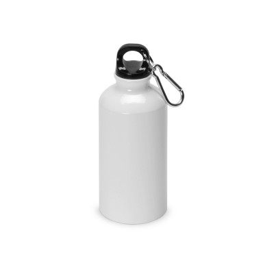 Купить Бутылка для воды, металл, 400 мл, для сублимации, белый с нанесением логотипа