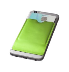 Бумажник для карт с RFID-чипом для смартфона, лайм