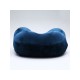 Купить Подушка для путешествий со встроенным массажером Massage Tranquility Pillow, синий с нанесением логотипа