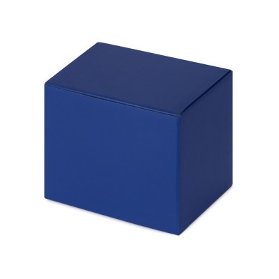 Купить Коробка для кружки, синий с нанесением