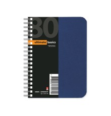 Бизнес - блокнот А6 (99 х 139 мм.) Офис-Лайн 80 л., синий