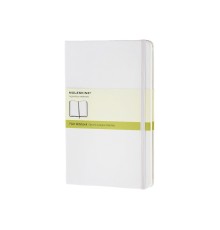 Записная книжка Moleskine Classic (нелинованный) в твердой обложке, Large (13х21см), белый