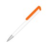 Купить Ручка-подставка Кипер, белый/оранжевый с нанесением логотипа