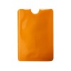 Купить Бумажник для карт с RFID-чипом для смартфона, оранжевый с нанесением логотипа