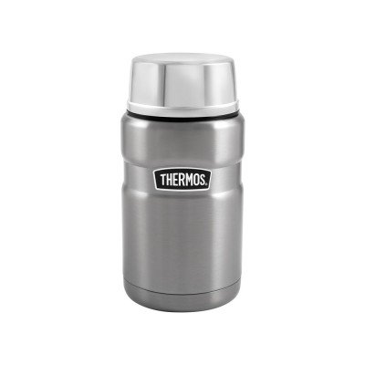 Купить Термос из нерж. стали с ложкой тм THERMOS SK3020ST 0,7L, стальной с нанесением