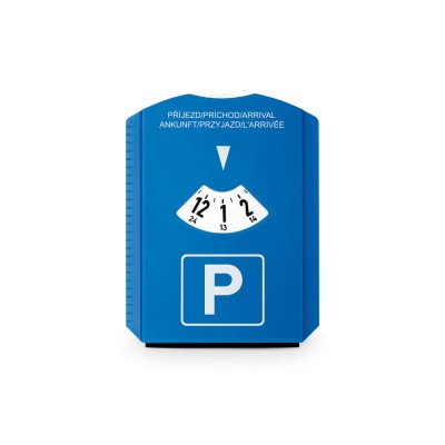 Купить LAURIEN. Парковочный диск, Синий с нанесением логотипа