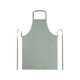 Купить Pheebs 200 g/m2 recycled cotton apron, зеленый яркий с нанесением логотипа