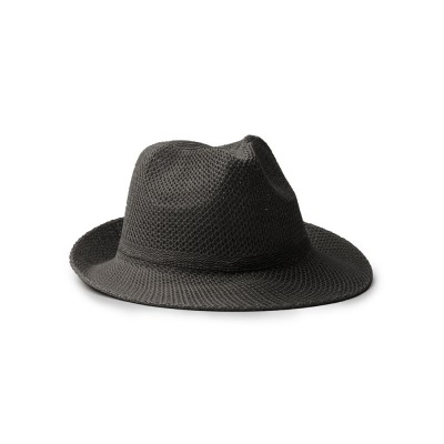 Купить Элегантная шляпа BELOC из синтетического материала с тесьмой, черный с нанесением логотипа