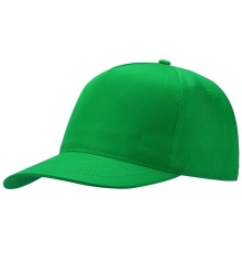 Бейсболка Poly 5-ти панельная 120 гр, зеленый