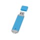 Купить Флеш-карта USB 2.0 16 Gb Орландо, голубой с нанесением логотипа