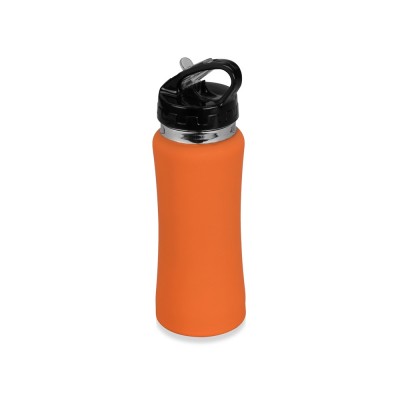 Купить Бутылка спортивная Коста-Рика 600мл, оранжевый (P) с нанесением логотипа