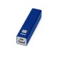 Купить Портативное зарядное устройство Спейс, 3000 mAh, синий с нанесением логотипа