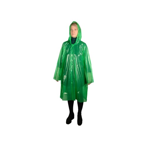 Купить Дождевик Rainfall, зеленый с нанесением логотипа