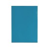 Купить Папка-уголок прозрачный формата  А4 0,18 мм, синий глянцевый с нанесением логотипа