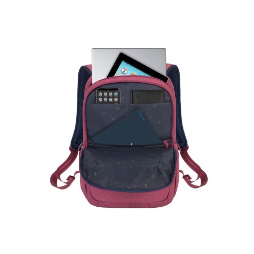 Купить RIVACASE 7760 red ECO рюкзак для ноутбука 15.6 с нанесением логотипа