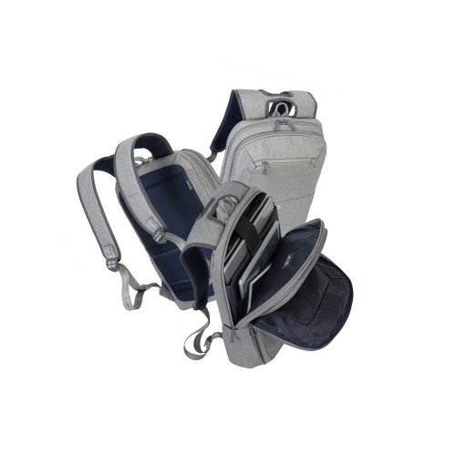 Купить RIVACASE 7760 grey ECO рюкзак для ноутбука 15.6 с нанесением логотипа