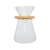 Купить Стеклянная кофеварка Geis объемом 500 мл, natural с нанесением логотипа