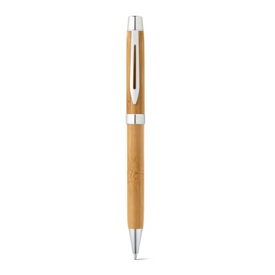 Купить BAHIA. Шариковая ручка из бамбука, Натуральный с нанесением логотипа