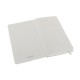 Купить Записная книжка Moleskine Classic (нелинованный) в твердой обложке, Large (13х21см), белый с нанесением логотипа