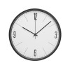 Купить Алюминиевые настенные часы, диаметр 30,5 см Zen, черный с нанесением логотипа
